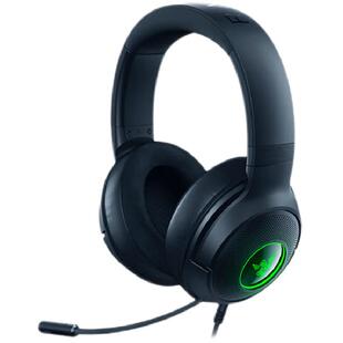 Razer雷蛇 北海巨妖V3X进化版USB有线头戴式RGB灯效电竞游戏耳机
