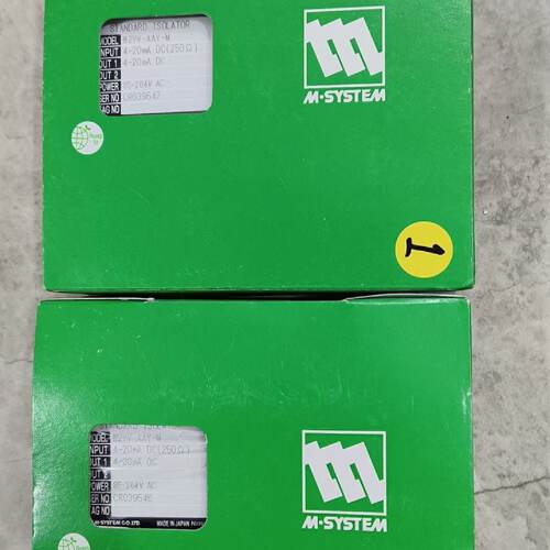 全新M-SYSTEM爱模信号隔离器 W2YV-AAY-M
