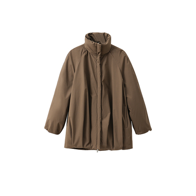 POPCHRIO立领花苞型短款羽绒服