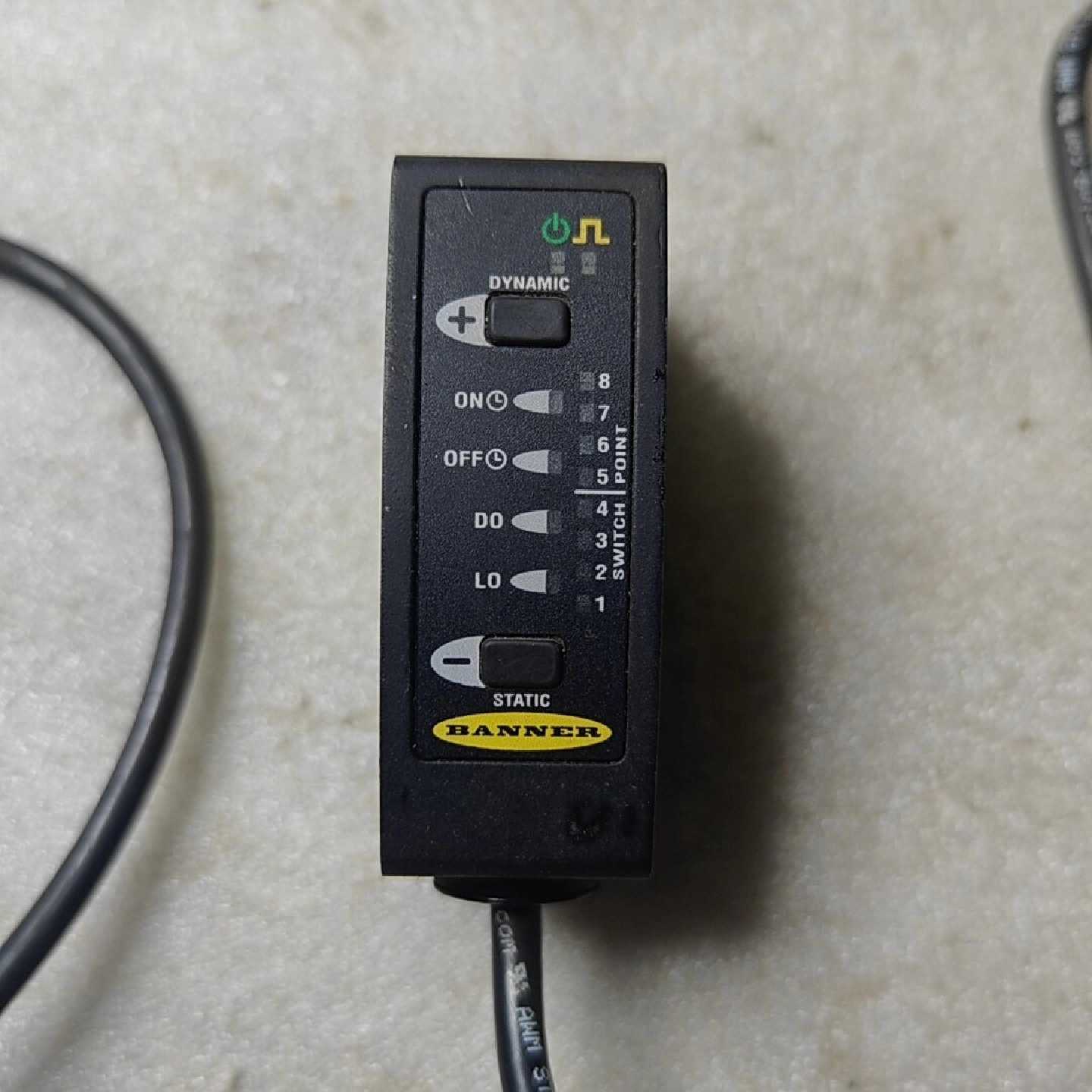 议价美国邦纳R58ECRGB1色标传感器，拆机，成色不错，线缆完
