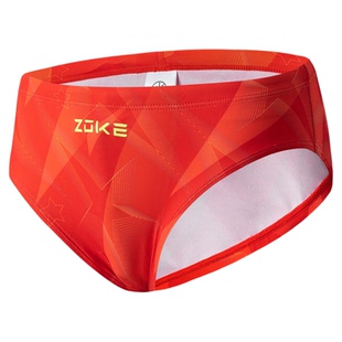 洲克泳裤男款三角ZOKE游泳训练防尴尬速干训练竞赛舒适贴肤游泳裤