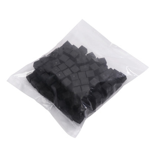 瓷砖垫块背胶塑料垫块黑色实心石材背胶垫块小方块塑料刷胶晾干垫