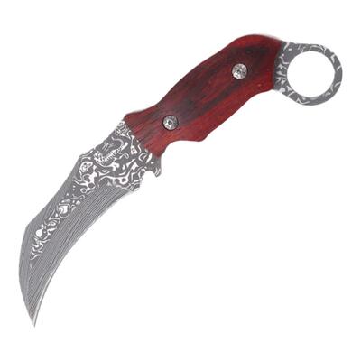 正品鹰爪爪刀户外刀具弯刀多功能直刀高硬度锋利小刀野营防身用品