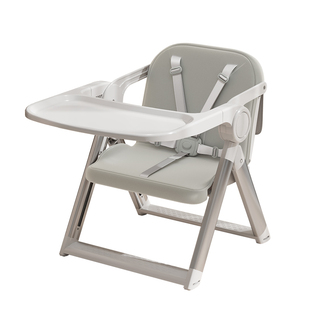 宝宝餐椅儿童家用学坐座椅婴幼儿吃饭专用便携餐桌椅可折叠露营椅