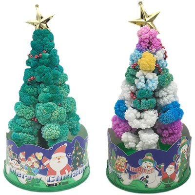 浇水开花神奇魔法树圣诞节的礼物