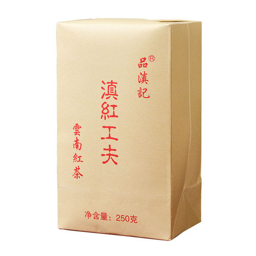 品滇记 云南凤庆滇红工夫红茶250克 特级松针经典58蜜香薯香滇红