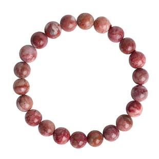 原矿朱砂手链男款女款原石手串佛珠鸡血石高纯度转运珠本命年礼物