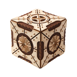咔乐哆神秘立方体木质机械拼装模型密码箱创意手工制作玩具储蓄罐