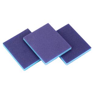 海绵砂块双面水砂纸家具塑料打磨楼梯木门油漆工艺模型抛光
