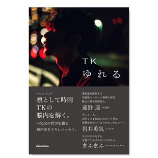 【预售】凛冽时雨TK随笔集日文音乐进口原版书平装14岁以上ゆれる ＴＫ ＫＡＤＯＫＡＷＡ