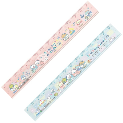 SAN-X轻松熊学生折叠直尺