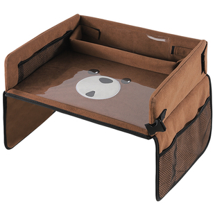 车载安全座椅托盘汽车儿童餐桌后排带娃坐车神器婴儿出行玩耍桌板