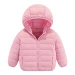 波姆熊婴儿童羽绒服2026秋冬新款男女童轻薄保暖外套中大童白鸭绒