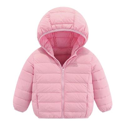 波姆熊儿童羽绒服秋冬季90白鸭绒