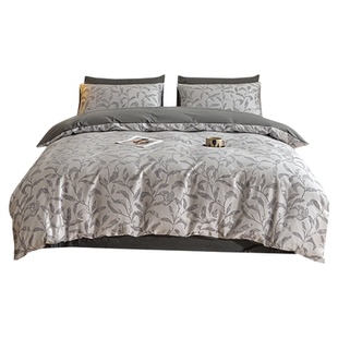 60支天丝棉四件套A类莱赛尔长绒棉夏季凉感被套床单床笠款4件套