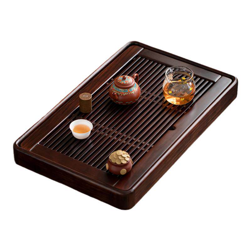 新中式新款实木茶盘家用小型功夫茶具泡茶台家居客厅茶托盛水托盘