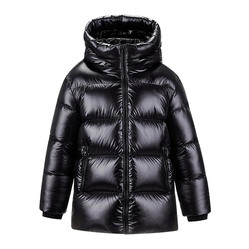 雪中飞飞黑金鹅绒服男女极寒蓄热