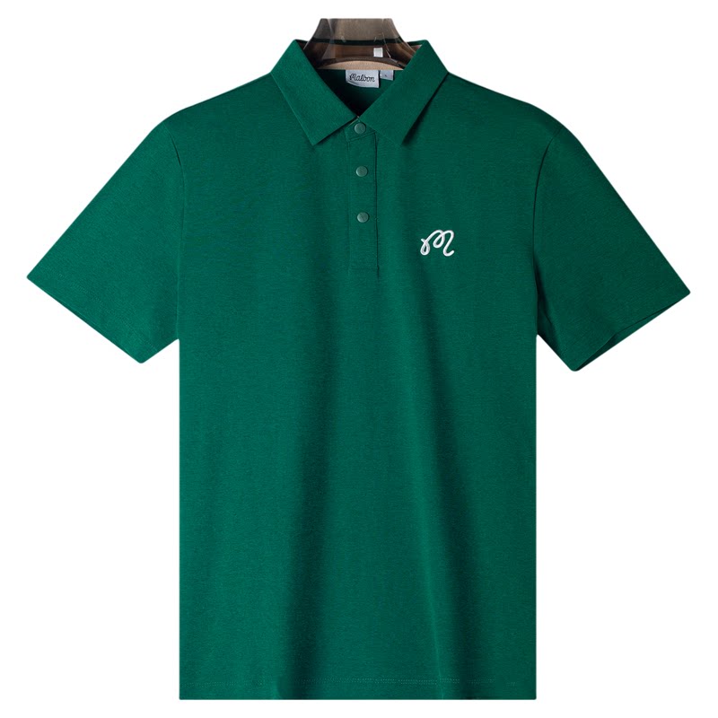 MALBON韩国高尔夫球服男短袖POLO