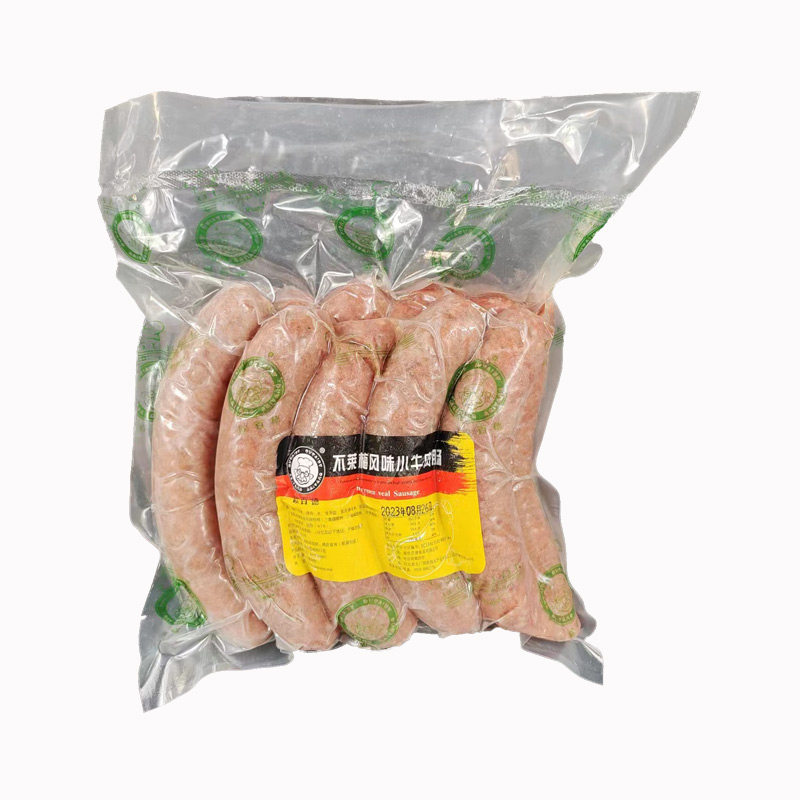 德式香肠不莱梅风味牛肉肠1公斤德国风味烧烤手工商用大烤肠