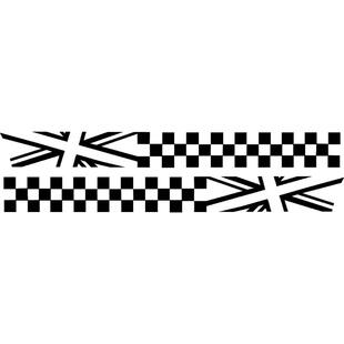 适用宝马mini F60 F56 F55 F54腰线r55r56迷你Cooper改装车身拉花