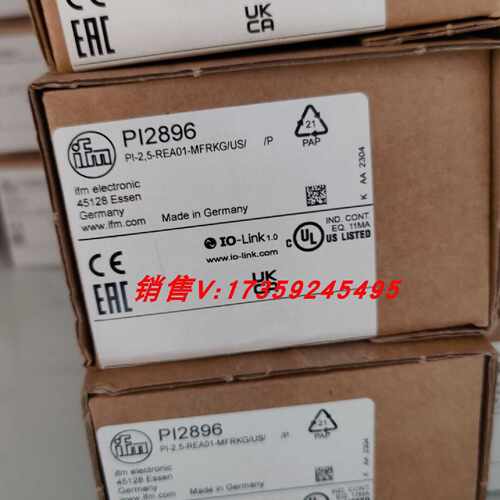 议价IFM PI2896 PI2899 PI2897 PL1504 PL2658 易福门 全新原装正