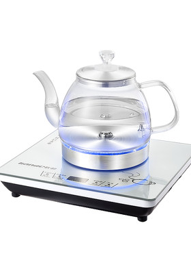 底部上水电热水壶玻璃1.2L泡茶用