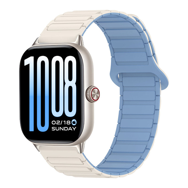 张婧仪同款适用vivowatchgt2表带iqoowatchgt2硅胶磁吸vivo智能手表iqoo运动WATCHGT男女透气腕带高级感配件