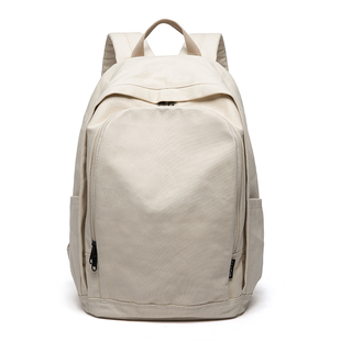 休闲电脑包男包旅行包多功能帆布简约双肩包背包大容量学生书包新