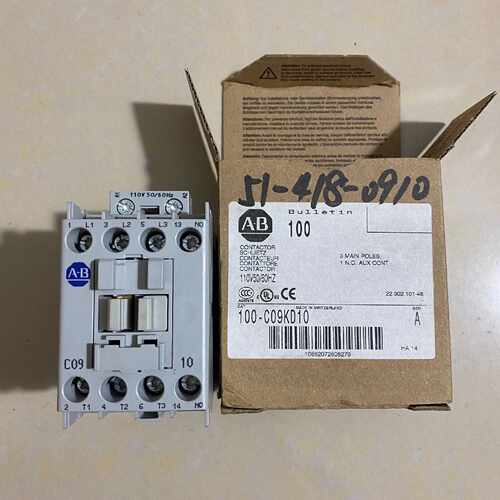 议价-AB接触器100-C09KD10 线圈电压110V -可维修