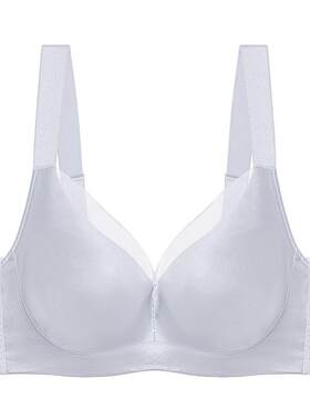 爱慕美体26春夏光影内衣女4/4软托无纺布大罩杯大胸显小文胸