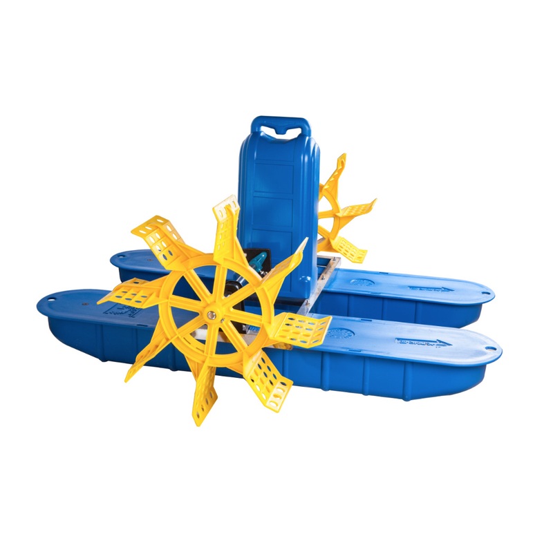 水车式增氧机虾塘水产增氧泵养殖渔业打氧气定制增氧机水循环