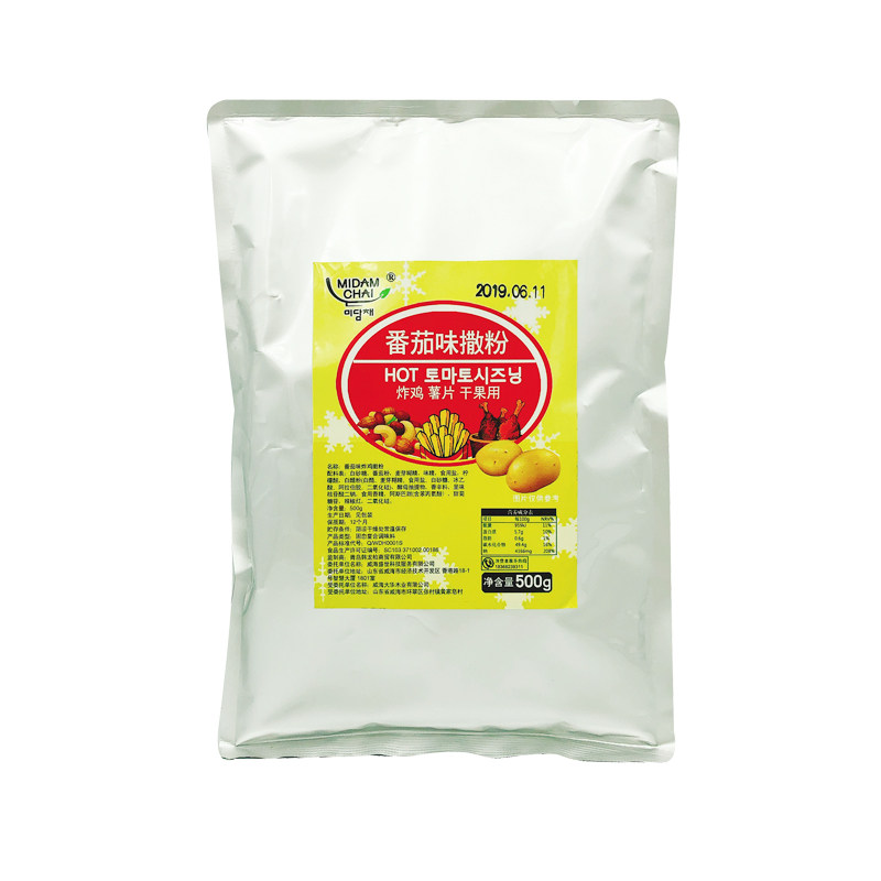 韩国进口美谈彩酸奶芝士炸鸡撒粉韩式炸鸡店抖粉料调味料调料500g