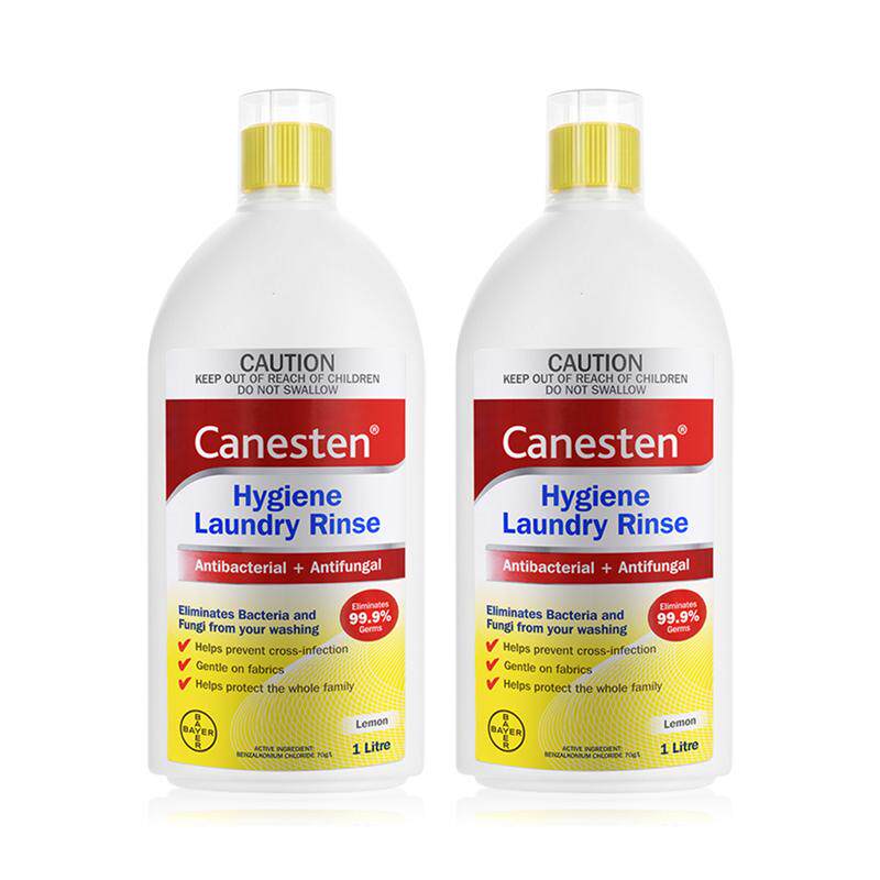 【自营】Canesten凯妮汀衣物除菌液母婴消毒防交叉感染柠檬1L*2瓶