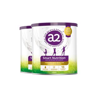 【自营】a2儿童成长奶粉750g*2罐焕新版紫聪聪