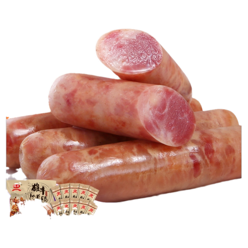 肉含量≥90%雄丰地道肠烤肠台式热狗肠10根/包香肠零食早餐下午茶