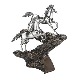 皇家雪兰莪royal selangor双马雕像摆件017829R马到成功乔迁礼