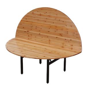 实木圆桌面折叠大圆桌桌面饭店圆桌酒店圆桌宴会桌圆桌面折叠圆桌