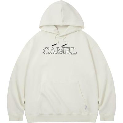 骆驼男装连帽卫衣男秋冬季2025新款宽松美式重磅情侣长袖休闲外套