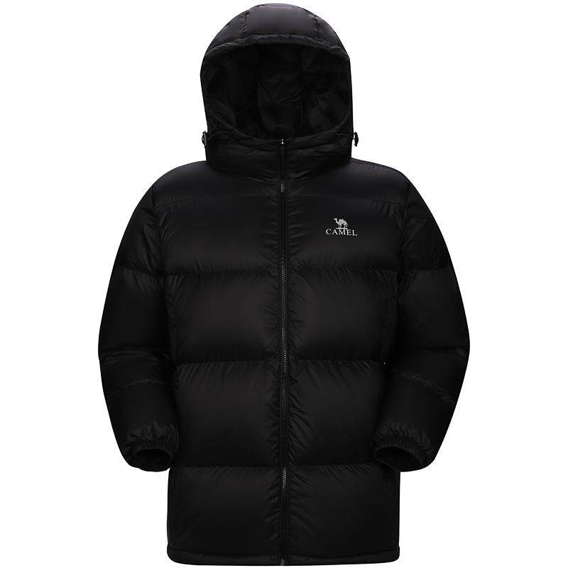 骆驼羽绒服女冬小个子户外面包服女款2026冬季加厚登山外套男