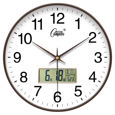 康巴丝时尚创意静音挂钟