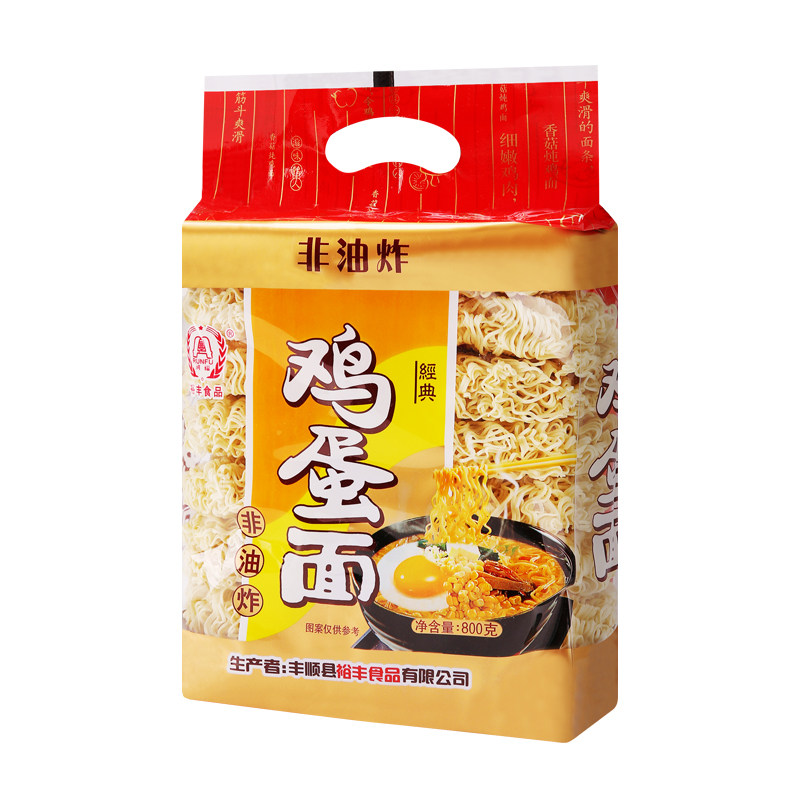 润福鸡蛋面方便面非油炸排骨面