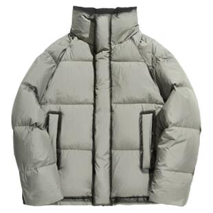 RS男装冬装时尚面包羽绒服2025年冬季新款男士保暖防寒外套衣服潮