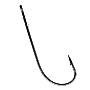 MRJIGGING路亚直柄钩长柄自由无铅钓组鲈鳜鱼精细浮水软饵倒钓钩