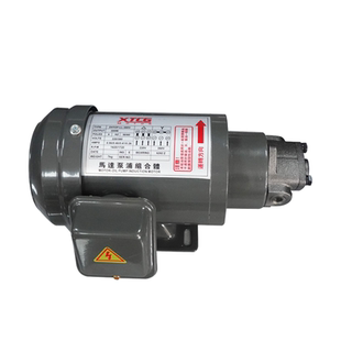 三角油泵摆线泵打头机油泵冷墩机油泵电机组TOP 12A/13A 泵浦马达