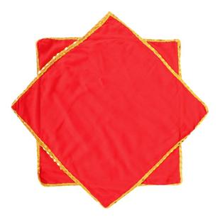 舞蹈手绢花绵绸布四4级考级专用大公鸡爱美丽五级农家小女孩手绢