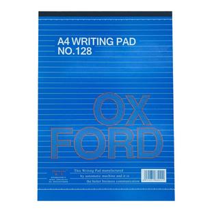 A4便签本A5有线便条纸有线草稿纸信纸作业本日记本财务账本表格本