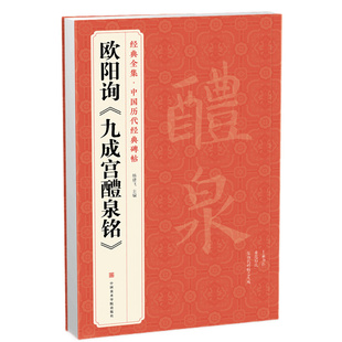 经典全集 欧阳询《九成宫醴泉铭》字帖  中国历代经典书法原碑帖拓本楷书行书毛笔入门临摹范本放大版二玄社集字描红书籍 杨建飞
