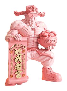 肌肉财神爷开业礼物摆件高档聚财