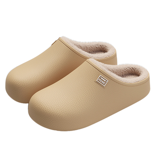 手术室医用棉拖鞋女款冬季2025新款室内家居防水厚底毛绒保暖棉拖