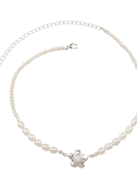 ntwstudio原创设计花珍珠项链
